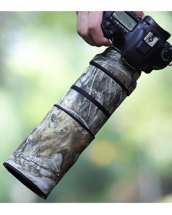 CANON EF 300mm F4 L IS Lens Cover (Pine camouflage) CANON EF 300mm F4 L IS Lens Cover (Pine camouflage)