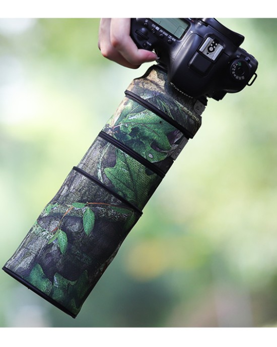 CANON EF 300mm F4 L IS Lens Cover (Pine camouflage) CANON EF 300mm F4 L IS Lens Cover (Pine camouflage)