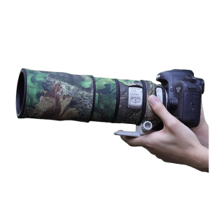 CANON EF 300mm F4 L IS Lens Cover (Green leaf camouflage)