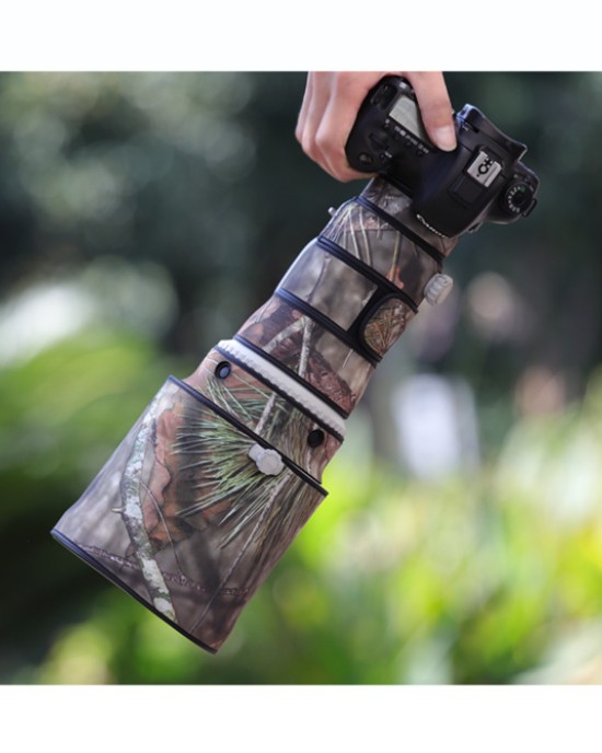 CANON EF 400mm F4 DO IS II USM Lens Cover (Pine camouflage) CANON EF 400mm F4 DO IS II USM Lens Cover (Pine camouflage)