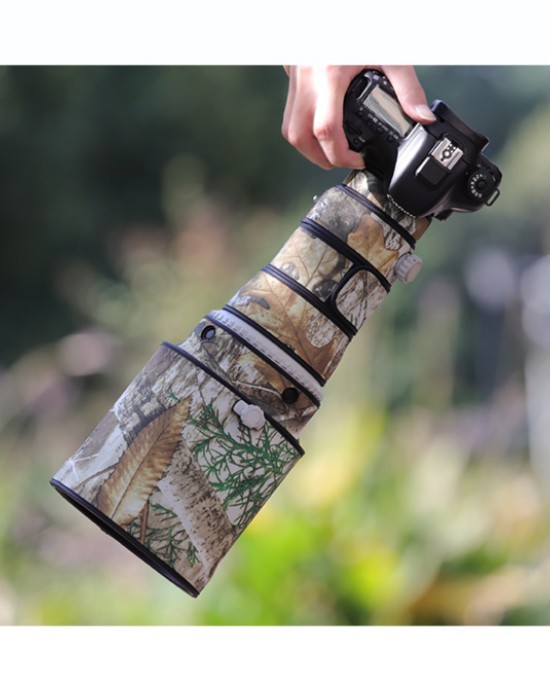 CANON EF 400mm F4 DO IS II USM Lens Cover (Pine camouflage) CANON EF 400mm F4 DO IS II USM Lens Cover (Pine camouflage)