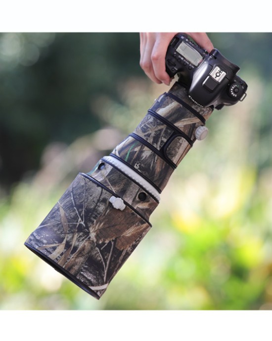 CANON EF 400mm F4 DO IS II USM Lens Cover (Reed camouflage) CANON EF 400mm F4 DO IS II USM Lens Cover (Reed camouflage)
