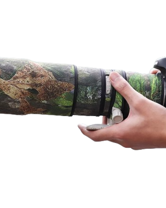 CANON EF 400mm F5.6 L USM Lens Cover (Green leaf camouflage)