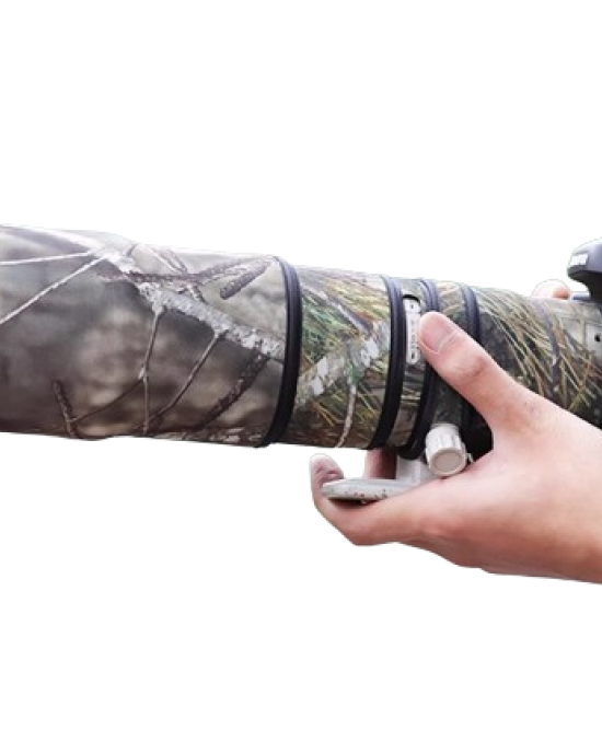 CANON EF 400mm F5.6 L USM Lens Cover (Green leaf camouflage)