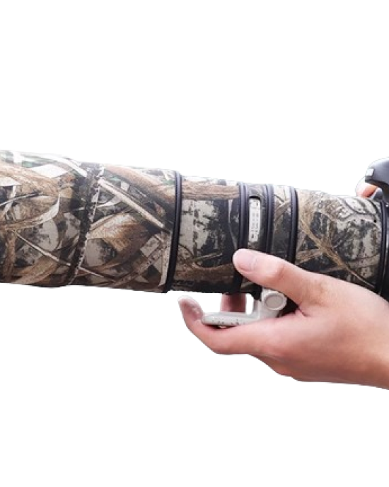 CANON EF 400mm F5.6 L USM Lens Cover (Green leaf camouflage)