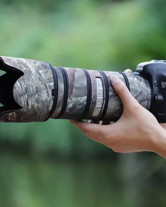 CANON EF 70-200 F2.8 L IS II USM Lens Cover (Pine camouflage) CANON EF 70-200 F2.8 L IS II USM Lens Cover (Pine camouflage)