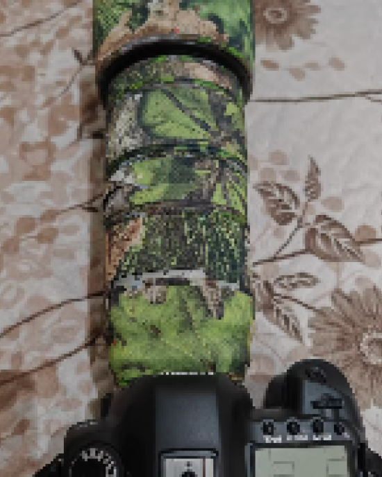 CANON EF 70-200 F2.8 L IS II USM Lens Cover (Pine camouflage) CANON EF 70-200 F2.8 L IS II USM Lens Cover (Pine camouflage)