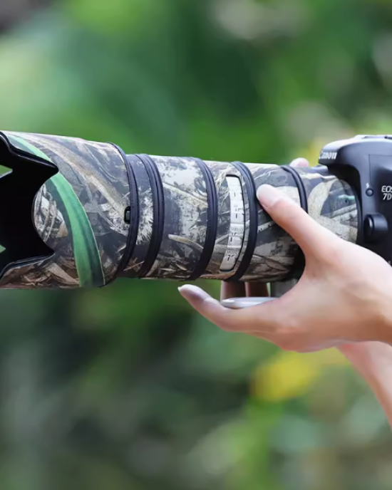 CANON EF 70-200 F2.8 L IS II USM Lens Cover (Pine camouflage) CANON EF 70-200 F2.8 L IS II USM Lens Cover (Pine camouflage)