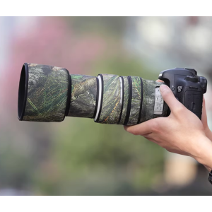 CANON EF 70-300mm F4-5.6 L IS USM Lens Cover (Pine camouflage)