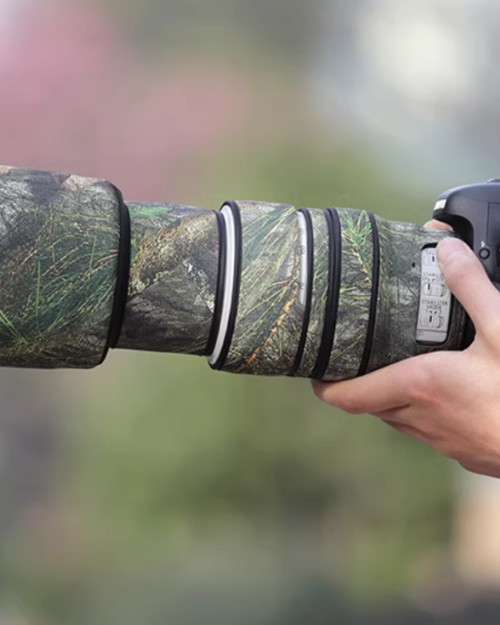 CANON EF 70-300mm F4-5.6 L IS USM Lens Cover (Pine camouflage) CANON EF 70-300mm F4-5.6 L IS USM Lens Cover (Pine camouflage)