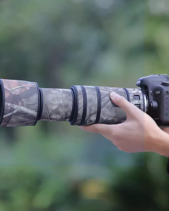Canon RF100-400mm F5.6-8 IS USM Lens Cover (Reed camouflage) Canon RF100-400mm F5.6-8 IS USM Lens Cover (Reed camouflage)