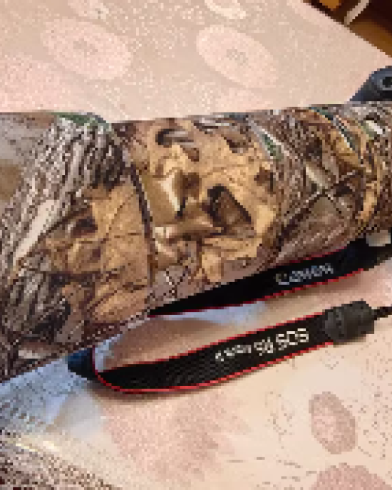 CANON RF 200-800mm F6.3-9 Lens Cover (Reed camouflage) CANON RF 200-800mm F6.3-9 Lens Cover (Reed camouflage)