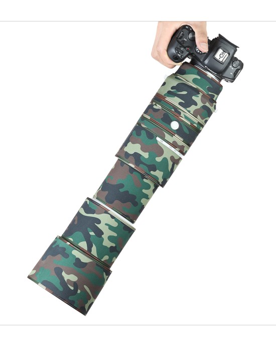 CANON RF 200-800mm F6.3-9 Lens Cover (Military green camouflage) CANON RF 200-800mm F6.3-9 Lens Cover (Military green camouflage)