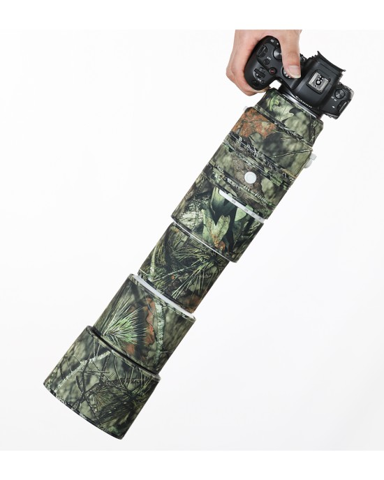 CANON RF 200-800mm F6.3-9 Lens Cover (Pine camouflage) CANON RF 200-800mm F6.3-9 Lens Cover (Pine camouflage)