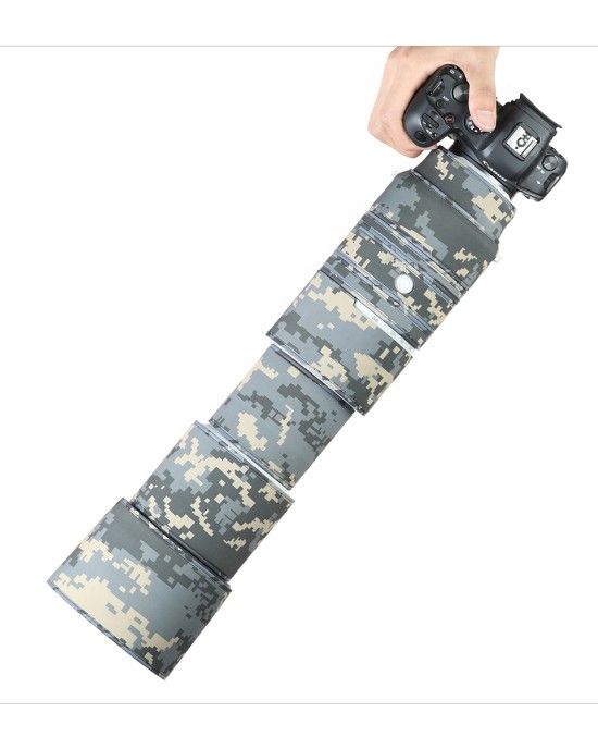 CANON RF 200-800mm F6.3-9 Lens Cover (Urban camouflage) CANON RF 200-800mm F6.3-9 Lens Cover (Urban camouflage)