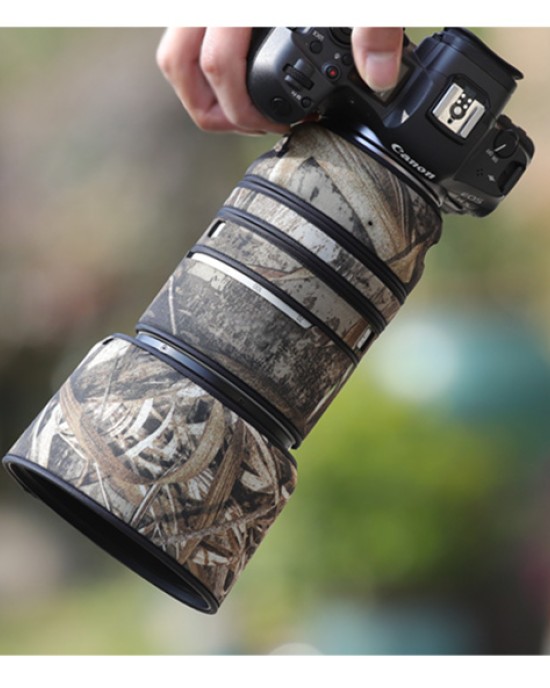 CANON RF 70-200mm F2.8 L IS USM Lens Cover (Military green camouflage) CANON RF 70-200mm F2.8 L IS USM Lens Cover (Military green camouflage)