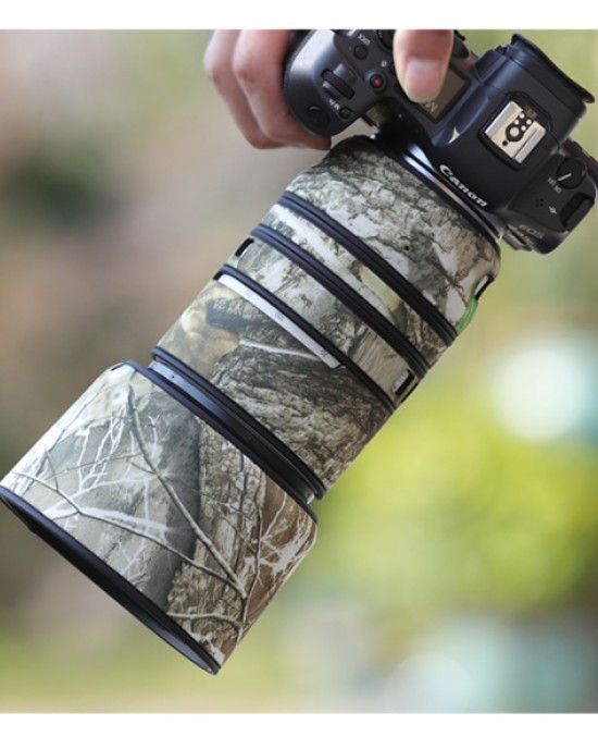 CANON RF 70-200mm F2.8 L IS USM Lens Cover (Military green camouflage) CANON RF 70-200mm F2.8 L IS USM Lens Cover (Military green camouflage)