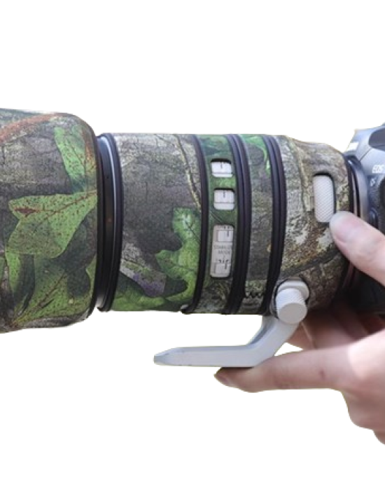 CANON RF 70-200mm  F2.8 L IS USM Lens Cover (Green leaf camouflage)