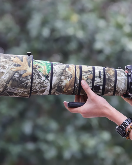 Nikon AF-S180-400mm F4 E TC1.4 FL ED VR Lens Cover (Tree camouflage) Nikon AF-S180-400mm F4 E TC1.4 FL ED VR Lens Cover (Tree camouflage)