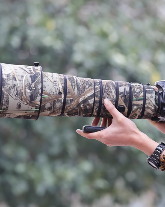 Nikon AF-S180-400mm F4 E TC1.4 FL ED VR Lens Cover (Tree camouflage) Nikon AF-S180-400mm F4 E TC1.4 FL ED VR Lens Cover (Tree camouflage)