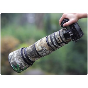 Nikon AF-S200-500mm F5.6 E ED VR Lens Cover (Pine camouflage)