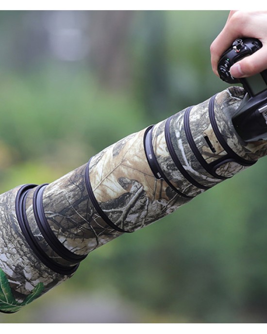 Nikon AF-S200-500mm F5.6 E ED VR Lens Cover (Pine camouflage) Nikon AF-S200-500mm F5.6 E ED VR Lens Cover (Pine camouflage)