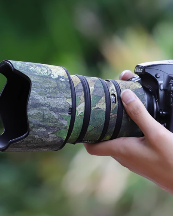 Nikon AF-S 24-70mm F2.8 G ED Lens Cover(Pine camouflage) Nikon AF-S 24-70mm F2.8 G ED Lens Cover(Pine camouflage)