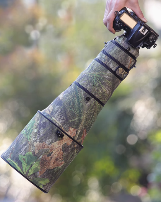 NIKON AF-S 400mm F2.8 E FL ED VR Lens Cover (Reed camouflage) NIKON AF-S 400mm F2.8 E FL ED VR Lens Cover (Reed camouflage)