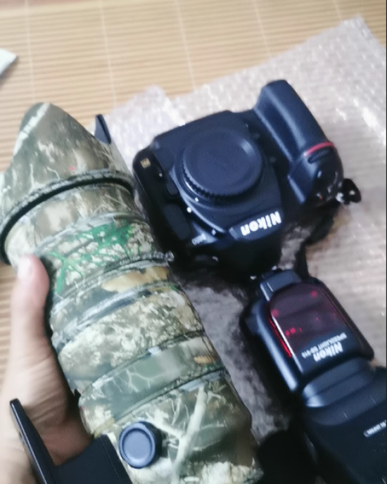 Nikon AF-S 70-200mm F2.8 G II ED Lens Cover (Reed camouflage) Nikon AF-S 70-200mm F2.8 G II ED Lens Cover (Reed camouflage)