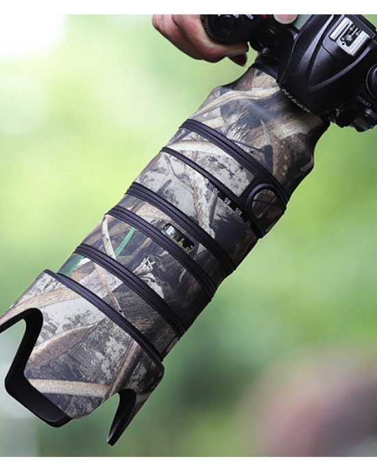 Nikon AF-S 70-200mm F2.8 G II ED Lens Cover (Reed camouflage) Nikon AF-S 70-200mm F2.8 G II ED Lens Cover (Reed camouflage)