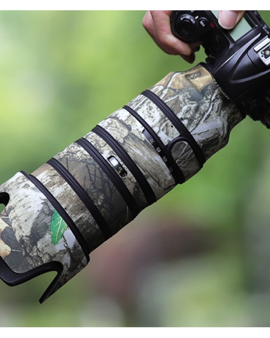 Nikon AF-S 70-200mm F2.8 G II ED Lens Cover (Reed camouflage) Nikon AF-S 70-200mm F2.8 G II ED Lens Cover (Reed camouflage)