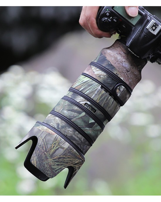 Nikon AF-S 70-200mm F2.8 G II ED Lens Cover (Tree camouflage) Nikon AF-S 70-200mm F2.8 G II ED Lens Cover (Tree camouflage)