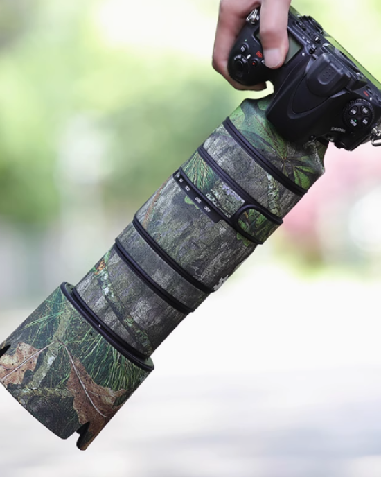 Nikon AF-S 80-400mmF4.5-5.6 G ED VR Lens Cover (Reed camouflage) Nikon AF-S 80-400mmF4.5-5.6 G ED VR Lens Cover (Reed camouflage)