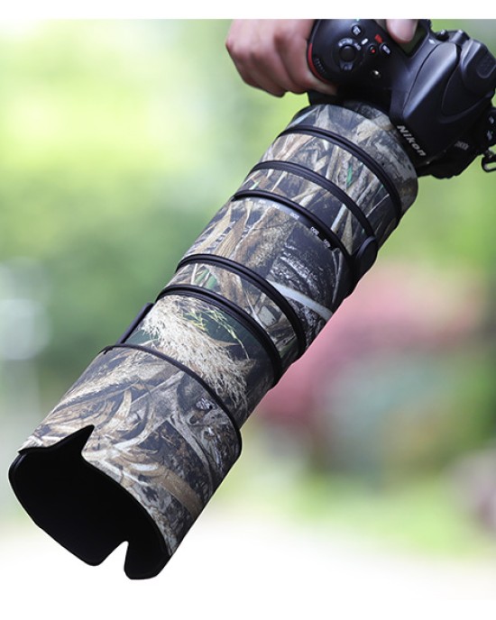 Nikon AF-S 80-400mmF4.5-5.6 G ED VR Lens Cover (Reed camouflage) Nikon AF-S 80-400mmF4.5-5.6 G ED VR Lens Cover (Reed camouflage)