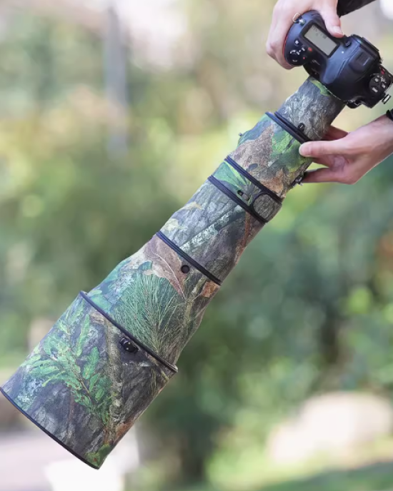 NIKON AF-S 800mm F5.6 E FL ED VR Lens Cover (Tree camouflage) NIKON AF-S 800mm F5.6 E FL ED VR Lens Cover (Tree camouflage)
