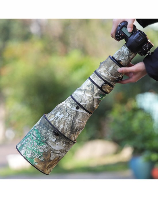 NIKON AF-S 800mm F5.6 E FL ED VR Lens Cover (Tree camouflage) NIKON AF-S 800mm F5.6 E FL ED VR Lens Cover (Tree camouflage)