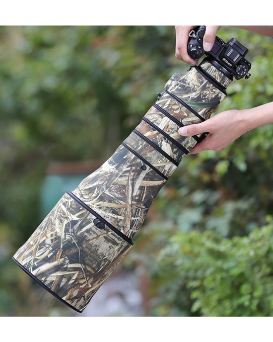 Nikon Z 400mm F2.8 TC VR S Lens Cover (Reed camouflage) Nikon Z 400mm F2.8 TC VR S Lens Cover (Reed camouflage)
