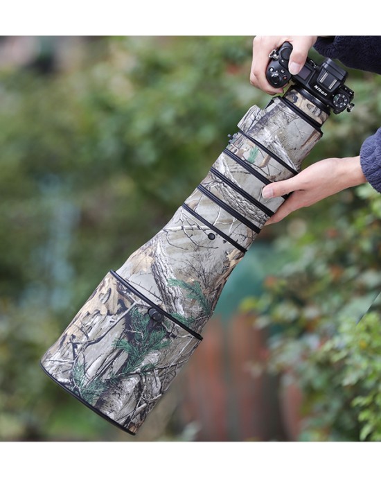 Nikon Z 400mm F2.8 TC VR S Lens Cover (Reed camouflage) Nikon Z 400mm F2.8 TC VR S Lens Cover (Reed camouflage)