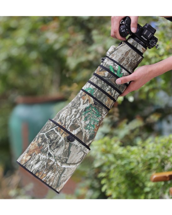 Nikon Z 400mm F2.8 TC VR S Lens Cover (Reed camouflage) Nikon Z 400mm F2.8 TC VR S Lens Cover (Reed camouflage)