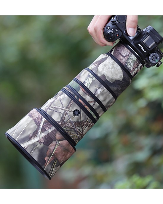 Nikon Z 400mm f4.5 VR S Lens Cover (Reed camouflage) Nikon Z 400mm f4.5 VR S Lens Cover (Reed camouflage)