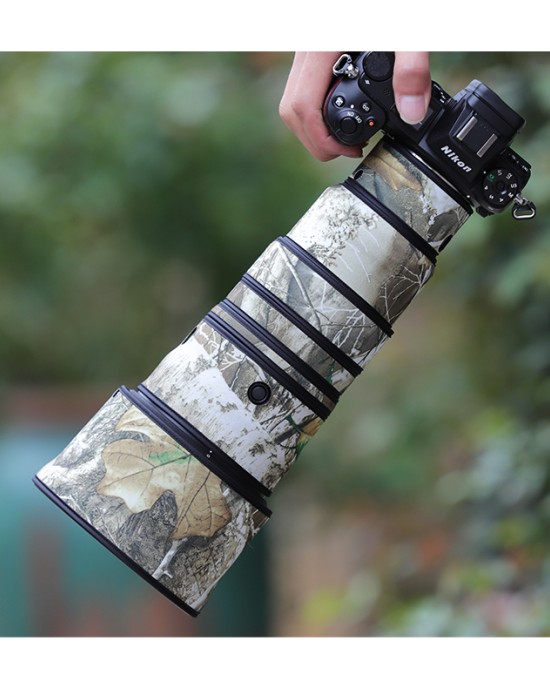Nikon Z 400mm f4.5 VR S Lens Cover (Tree camouflage) Nikon Z 400mm f4.5 VR S Lens Cover (Tree camouflage)