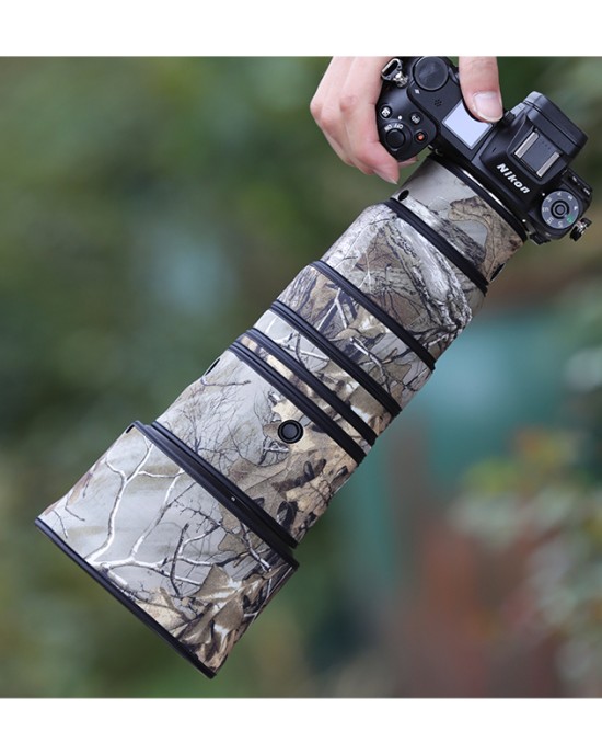 Nikon Z 400mm f4.5 VR S Lens Cover (Tree camouflage) Nikon Z 400mm f4.5 VR S Lens Cover (Tree camouflage)