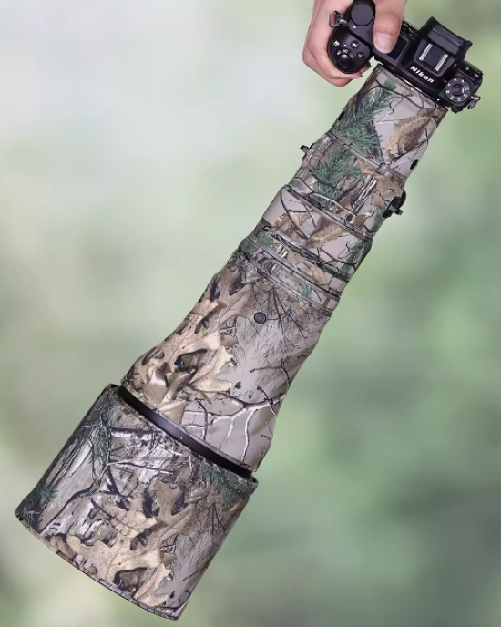 Nikon Z 800mm F6.3 VR S Lens Cover(Tree camouflage) Nikon Z 800mm F6.3 VR S Lens Cover(Tree camouflage)