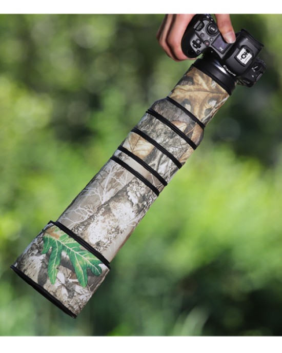 CANON RF800mm F11 IS STM Lens Cover (Leaf camouflage) CANON RF800mm F11 IS STM Lens Cover (Leaf camouflage)