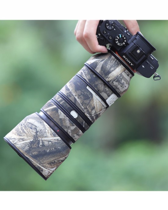 Sony 70-200mm F4 G OSS Lens Cover (Reed camouflage) Sony 70-200mm F4 G OSS Lens Cover (Reed camouflage)