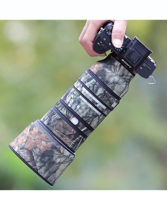 Sony 70-200mm F2.8 GM OSS II Lens Cover (Pine camouflage) Sony 70-200mm F2.8 GM OSS II Lens Cover (Pine camouflage)