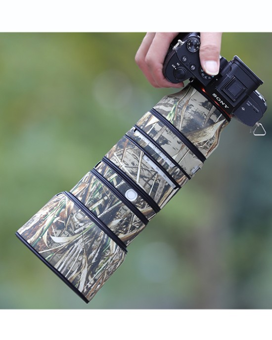 Sony 70-200mm F2.8 GM OSS II Lens Cover (Pine camouflage) Sony 70-200mm F2.8 GM OSS II Lens Cover (Pine camouflage)