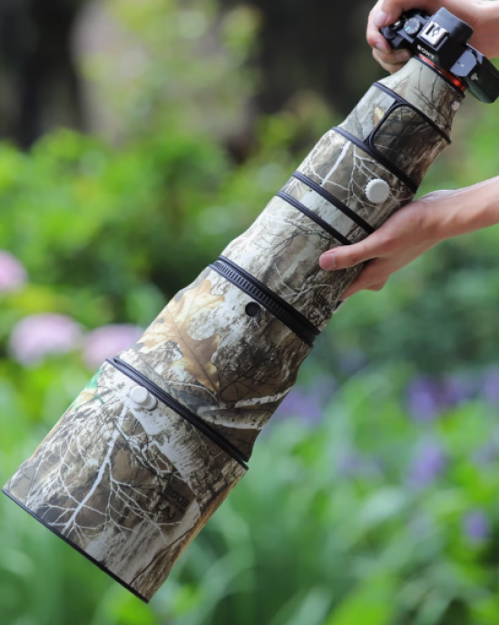 Sony FE600mm F4 GM OSS Lens Cover(Reed camouflage) Sony FE600mm F4 GM OSS Lens Cover(Reed camouflage)