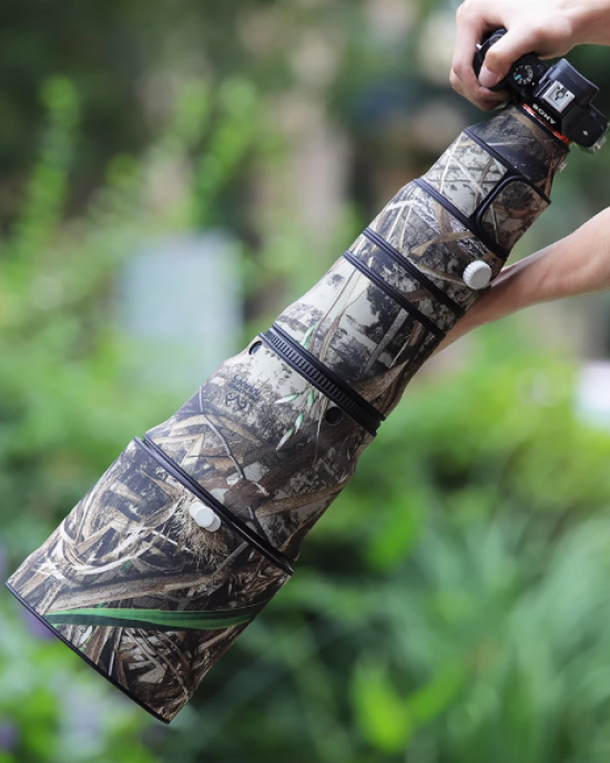 Sony FE600mm F4 GM OSS Lens Cover(Reed camouflage) Sony FE600mm F4 GM OSS Lens Cover(Reed camouflage)
