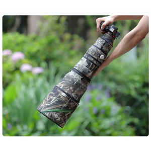 Sony FE600mm F4 GM OSS Lens Cover (Tree camouflage)